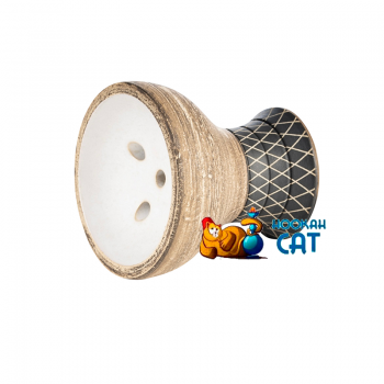 Заказать чаши для кальяна Alpha Hookah Turk Design White Sand (Альфа Хука Турка Десижн Белый) онлайн с доставкой всей России